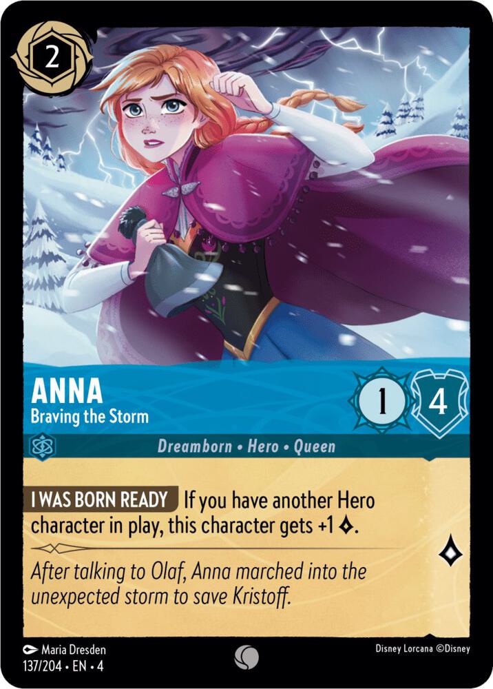 Lorcana - Anna - Braving the Storm - Ursula's Return (4)