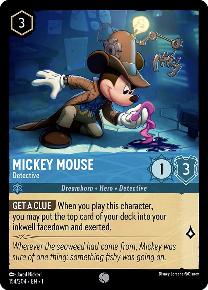 Lorcana - Mickey Mouse - Detective - The First Chapter (1)