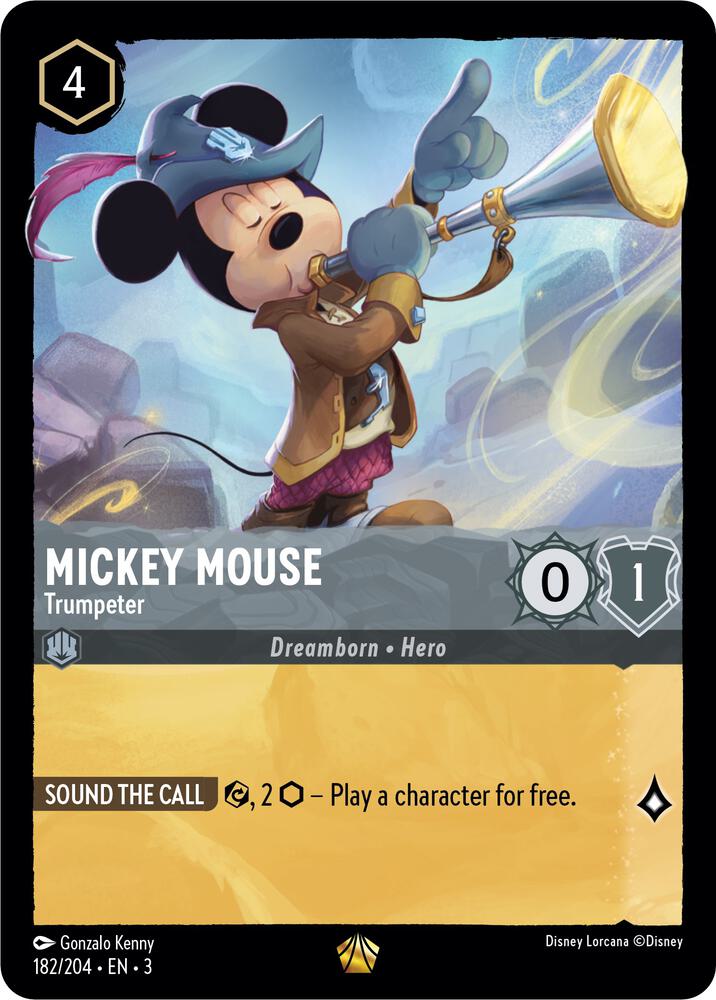 Lorcana - Mickey Mouse - Trumpeter - Into the Inklands (3)