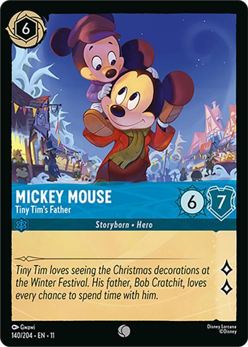 Lorcana - Mickey Mouse - Tiny Tim's Father - Winterspell (11)