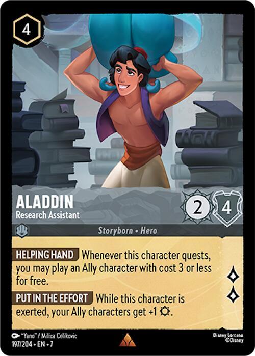 Lorcana - Aladdin - Research Assistant - Archazia's Island (7)
