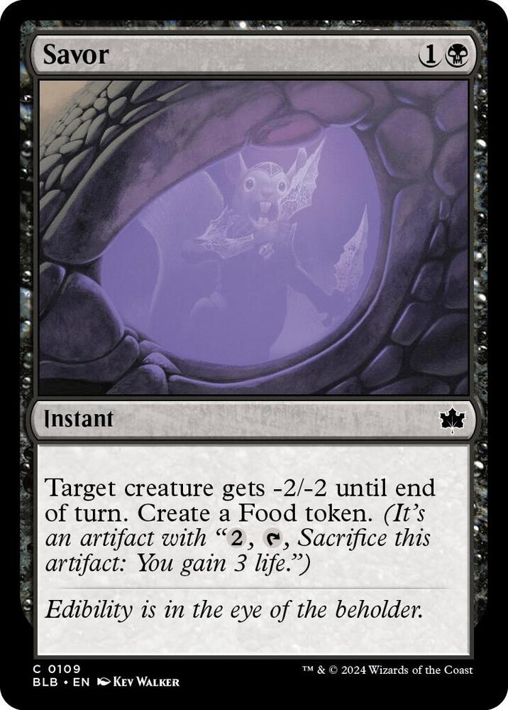 MTG - Savor - Bloomburrow (BLB)