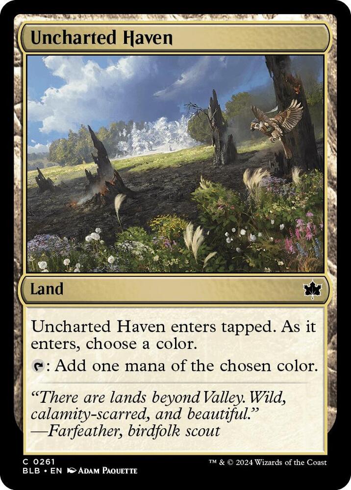 MTG - Uncharted Haven - Bloomburrow (BLB)