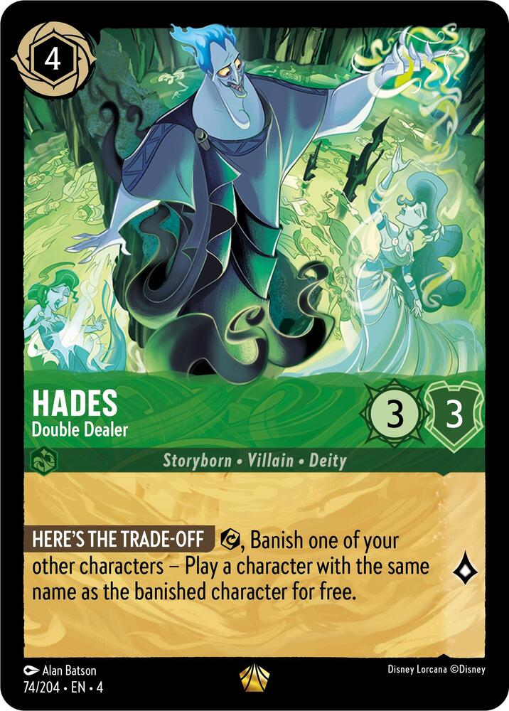 Lorcana - Hades - Double Dealer - Ursula's Return (4)