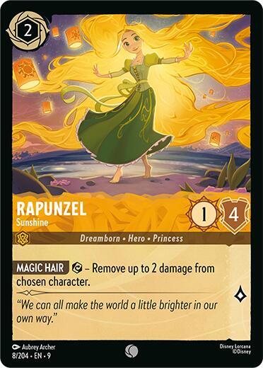 Lorcana - Rapunzel - Sunshine - Fabled (9)