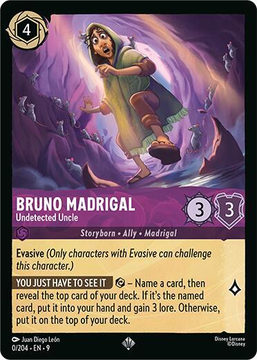 Lorcana - Bruno Madrigal - Undetected Uncle - Fabled (9)