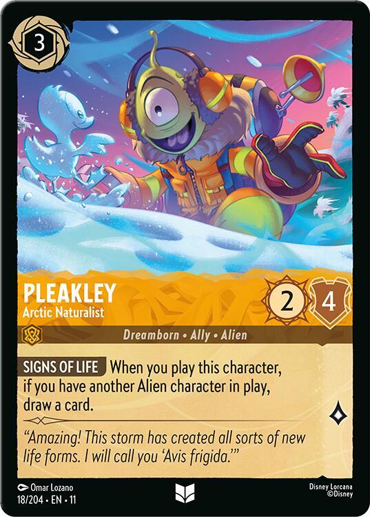 Lorcana - Pleakley - Arctic Naturalist - Winterspell (11)