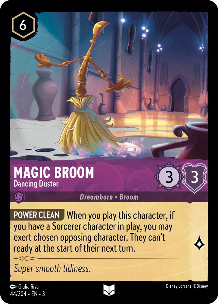 Lorcana - Magic Broom - Dancing Duster - Into the Inklands (3)
