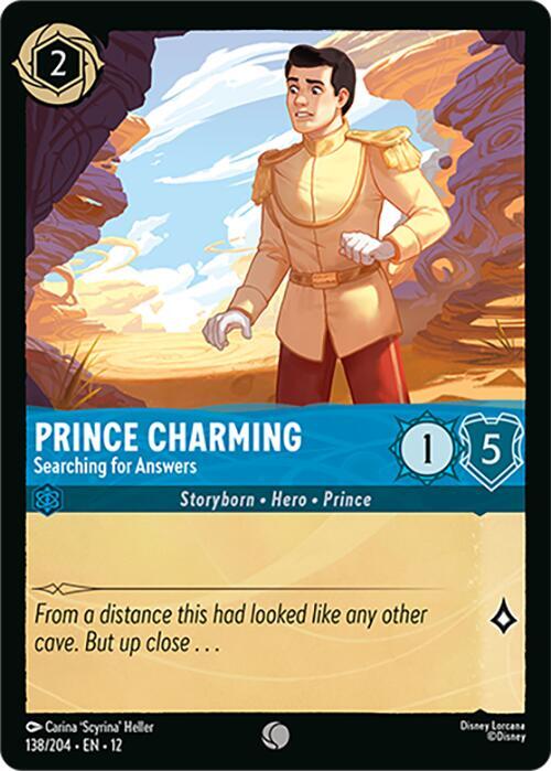 Lorcana - Prince Charming - Searching for Answers - Wilds Unknown (12)