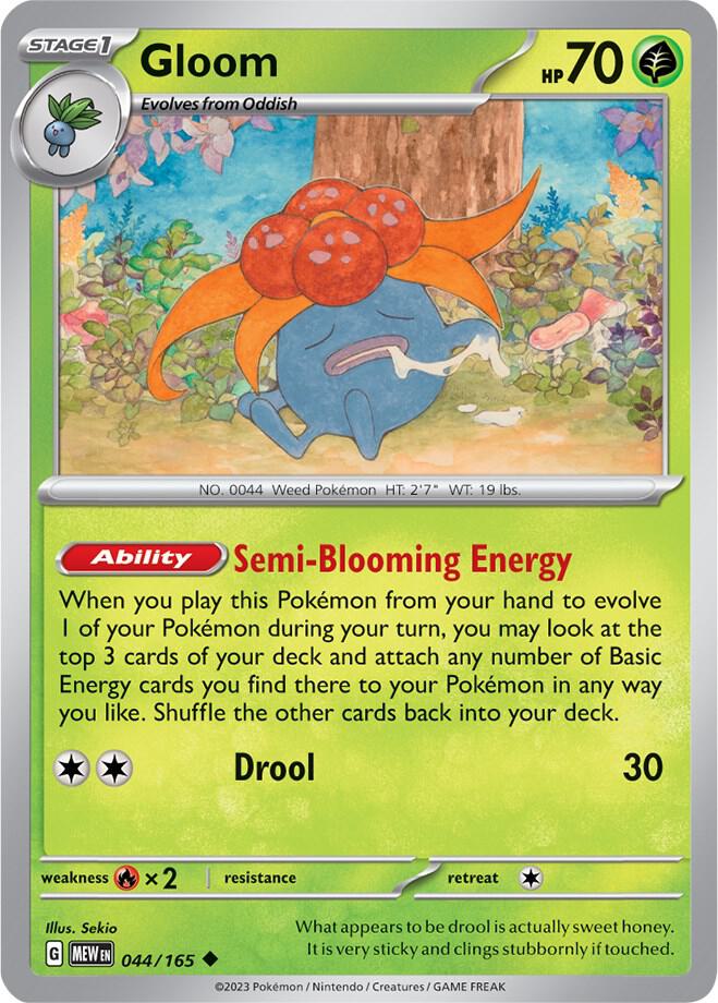 Pokemon - Gloom - SV: Scarlet & Violet 151 (MEW)