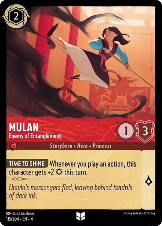 Lorcana - Mulan - Enemy of Entanglement - Ursula's Return (4)