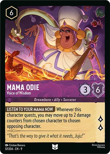 Lorcana - Mama Odie - Voice of Wisdom - Fabled (9)
