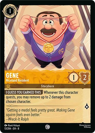 Lorcana - Gene - Niceland Resident - Reign of Jafar (8)