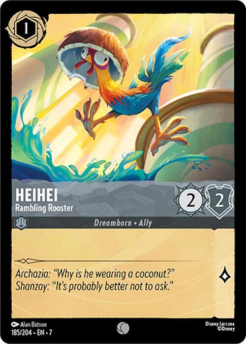 Lorcana - Heihei - Rambling Rooster - Archazia's Island (7)