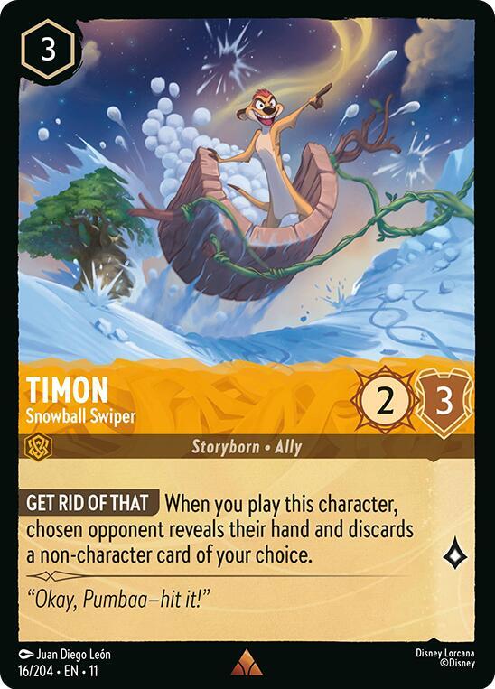 Lorcana - Timon - Snowball Swiper - Winterspell (11)