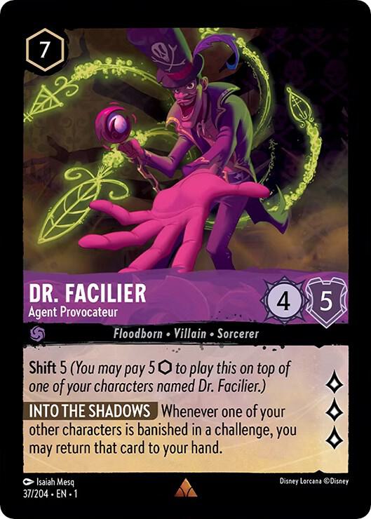 Lorcana - Dr. Facilier - Agent Provocateur - The First Chapter (1)