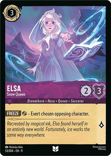 Lorcana - Elsa - Snow Queen - Fabled (9)