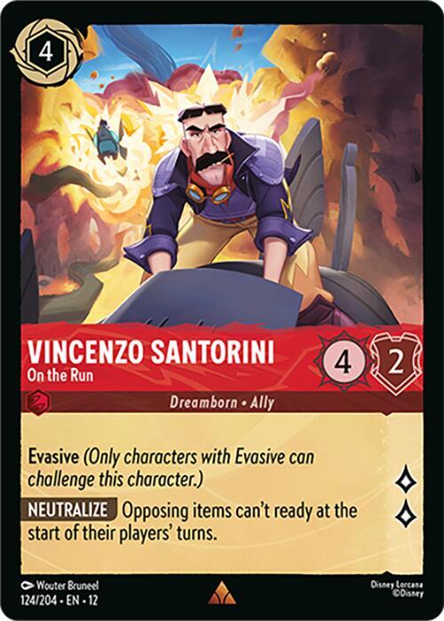 Lorcana - Vincenzo Santorini - On the Run - Wilds Unknown (12)