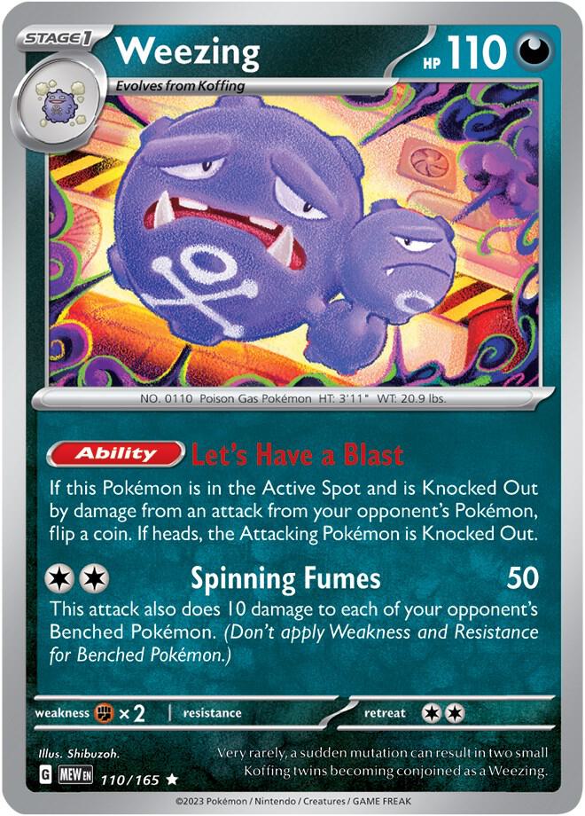 Pokemon - Weezing - SV: Scarlet & Violet 151 (MEW)