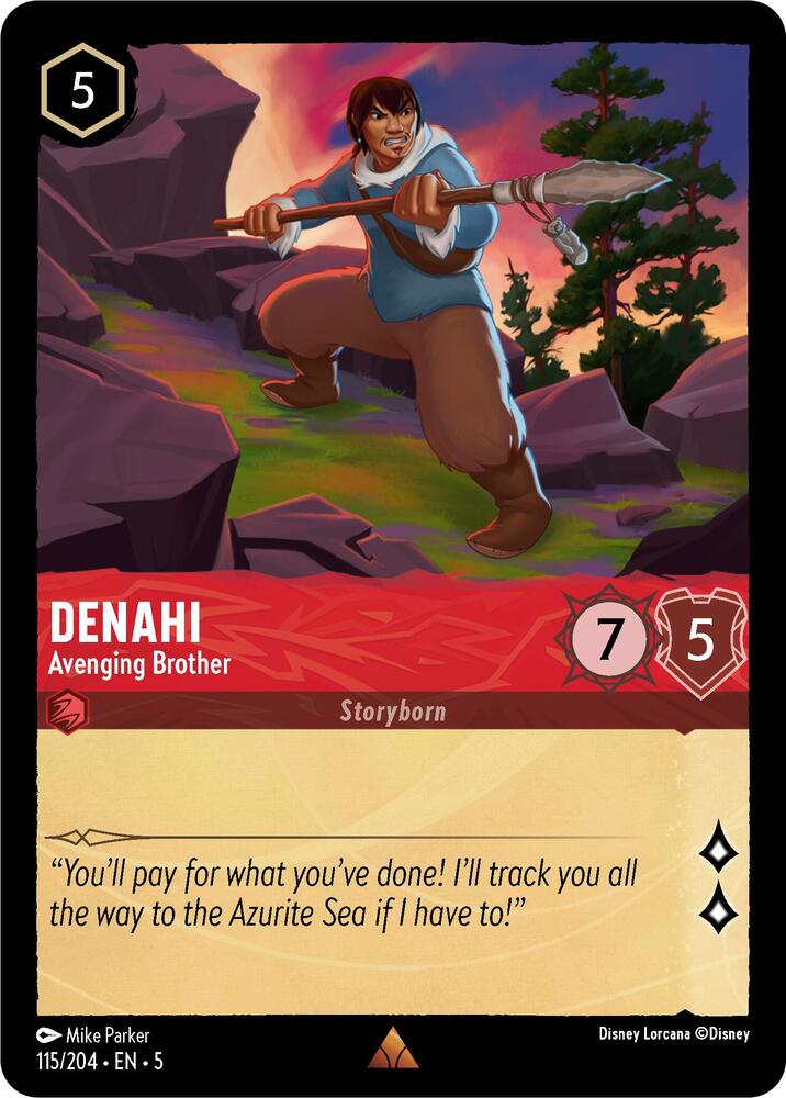 Lorcana - Denahi - Avenging Brother - Shimmering Skies (5)