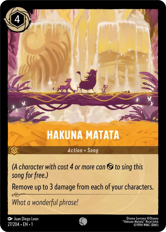 Lorcana - Hakuna Matata - The First Chapter (1)