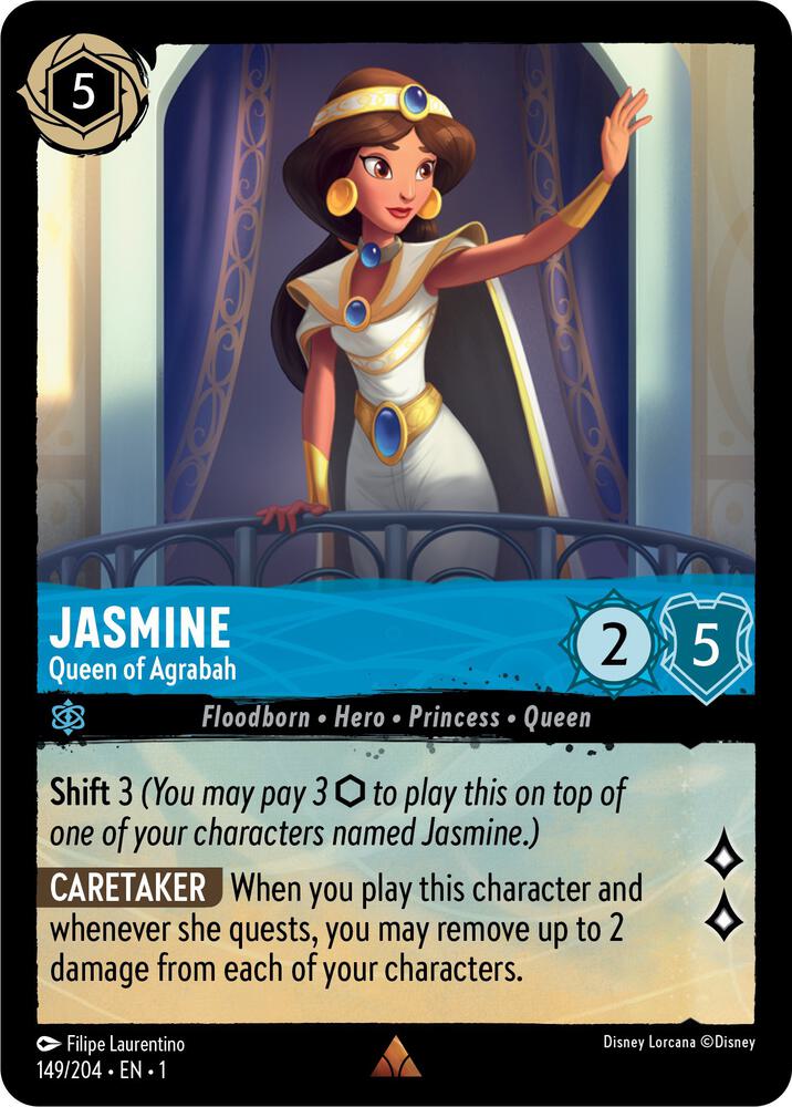 Lorcana - Jasmine - Queen of Agrabah - The First Chapter (1)