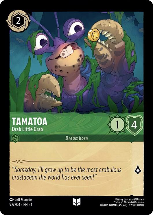 Lorcana - Tamatoa - Drab Little Crab - The First Chapter (1)