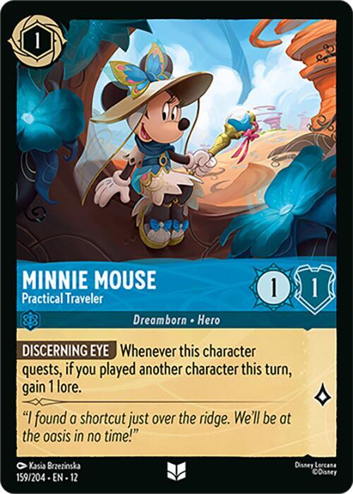 Lorcana - Minnie Mouse - Practical Traveler - Wilds Unknown (12)