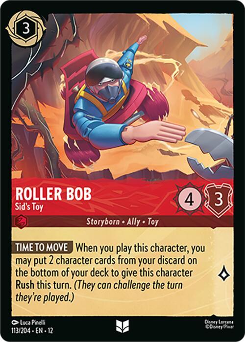 Lorcana - Roller Bob - Sid's Toy - Wilds Unknown (12) Cold Foil