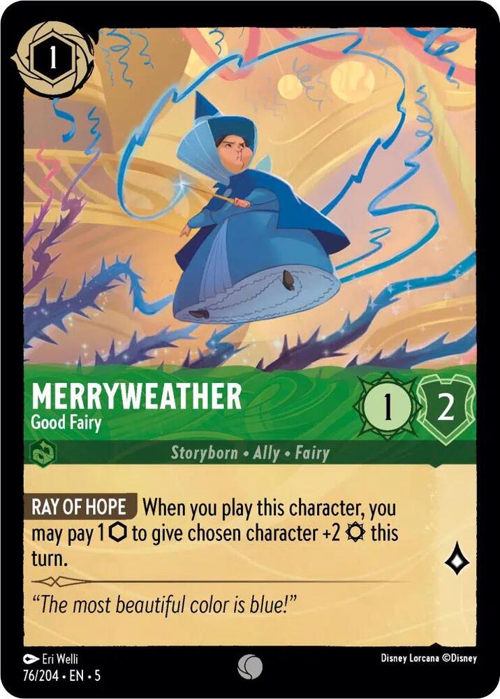 Lorcana - Merryweather - Good Fairy - Shimmering Skies (5)