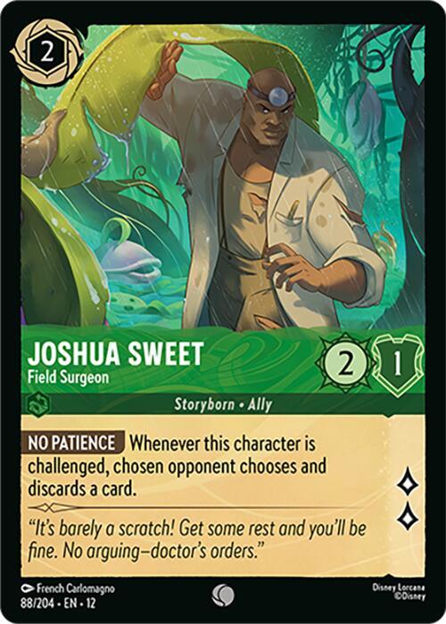 Lorcana - Joshua Sweet - Field Surgeon - Wilds Unknown (12)