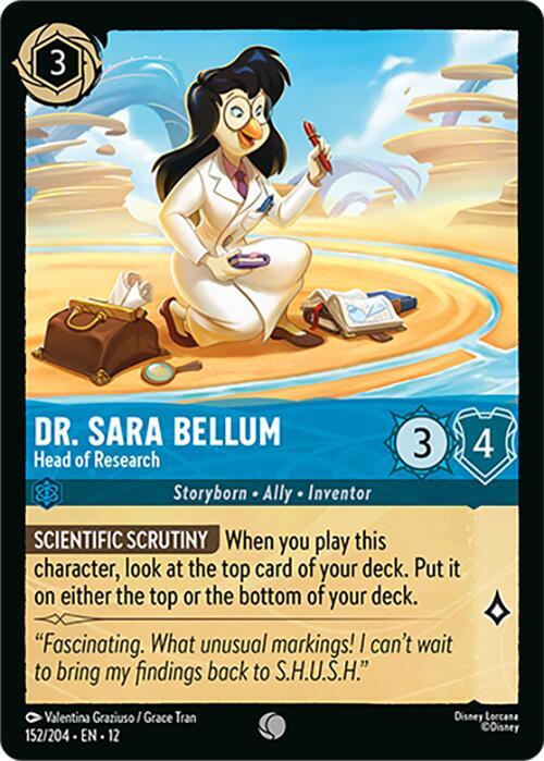 Lorcana - Dr. Sara Bellum - Head of Research - Wilds Unknown (12)