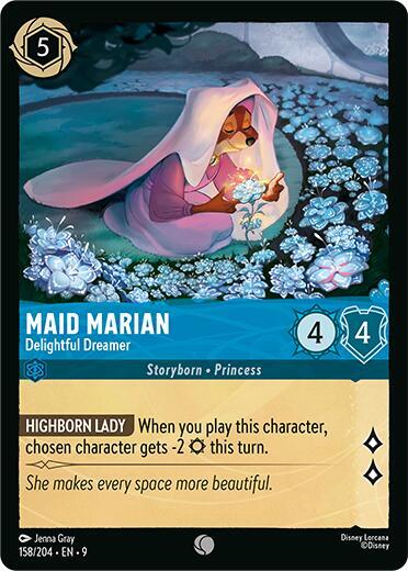 Lorcana - Maid Marian - Delightful Dreamer - Fabled (9)