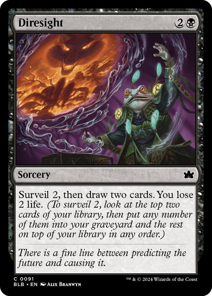 MTG - Diresight - Bloomburrow (BLB)