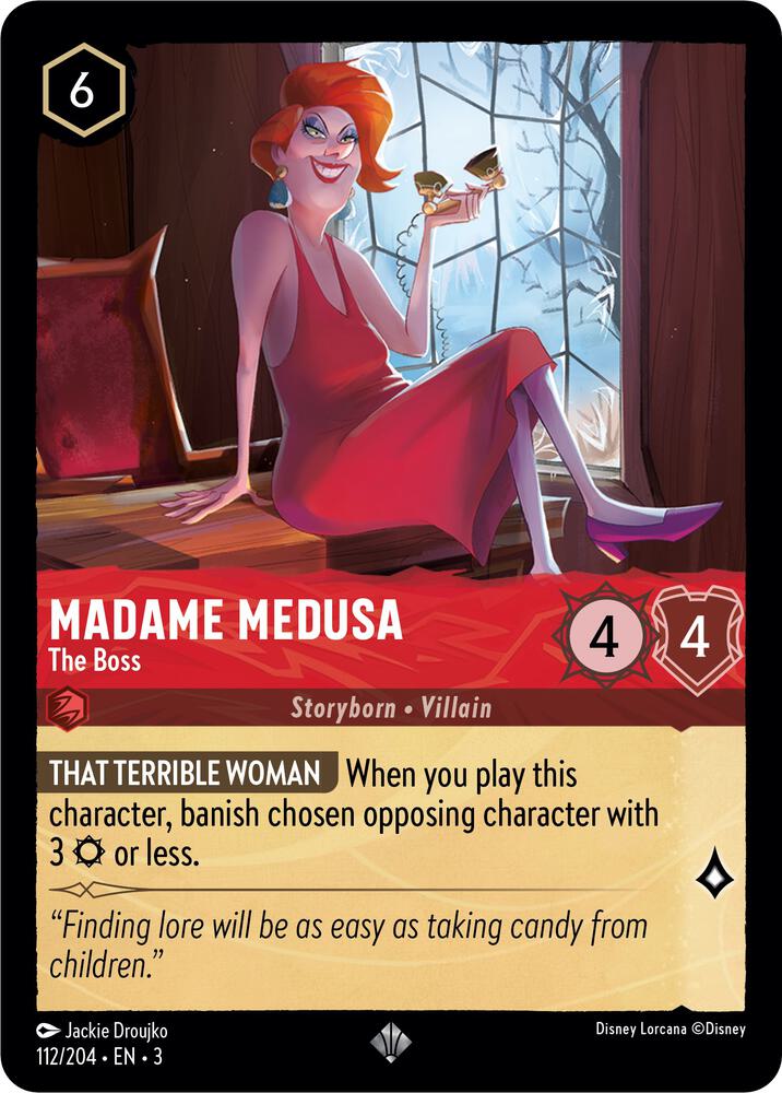 Lorcana - Madame Medusa - The Boss - Into the Inklands (3)