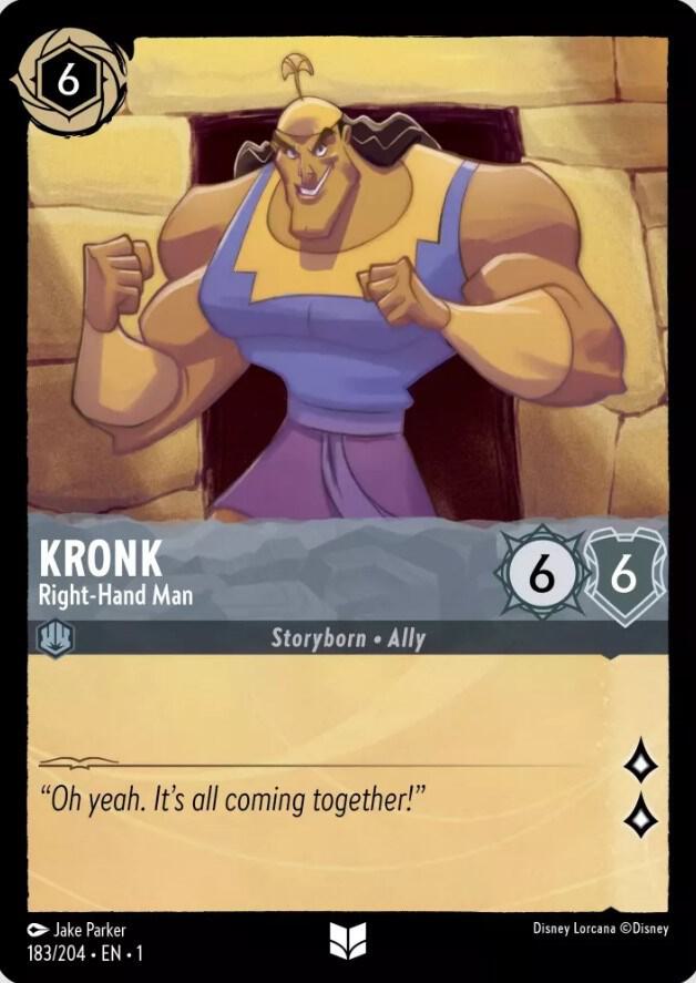 Lorcana - Kronk - Right-Hand Man - The First Chapter (1)