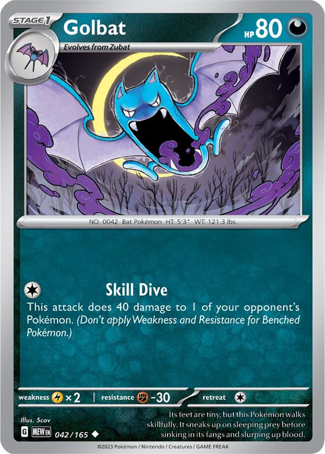 Pokemon - Golbat - SV: Scarlet & Violet 151 (MEW)