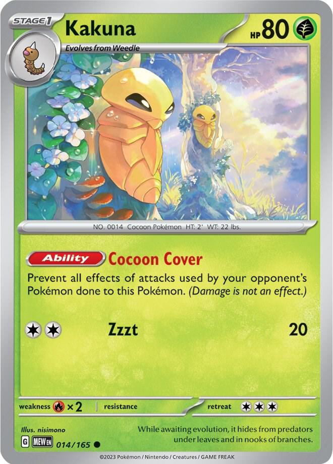 Pokemon - Kakuna - SV: Scarlet & Violet 151 (MEW)