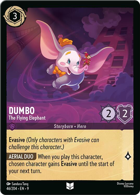 Lorcana - Dumbo - The Flying Elephant - Fabled (9)