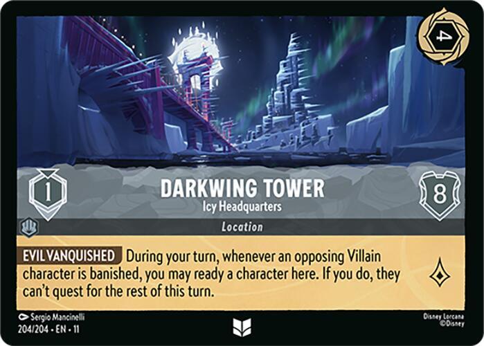 Lorcana - Darkwing Tower - Icy Headquarters - Winterspell (11)
