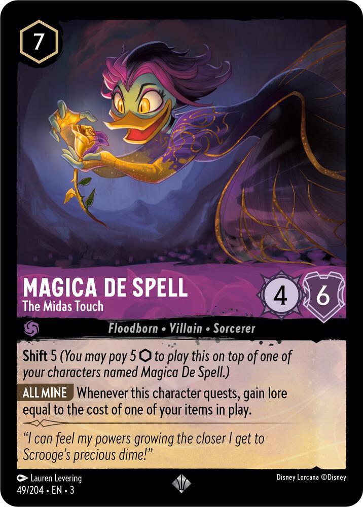 Lorcana - Magica De Spell - The Midas Touch - Into the Inklands (3)