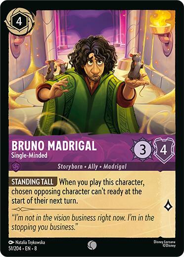 Lorcana - Bruno Madrigal - Single-Minded - Reign of Jafar (8)