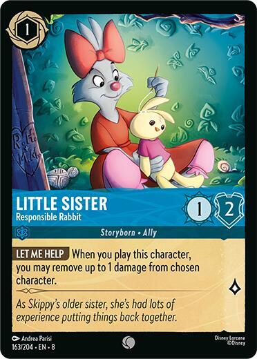 Lorcana - Little Sister - Responsible Rabbit - Reign of Jafar (8)