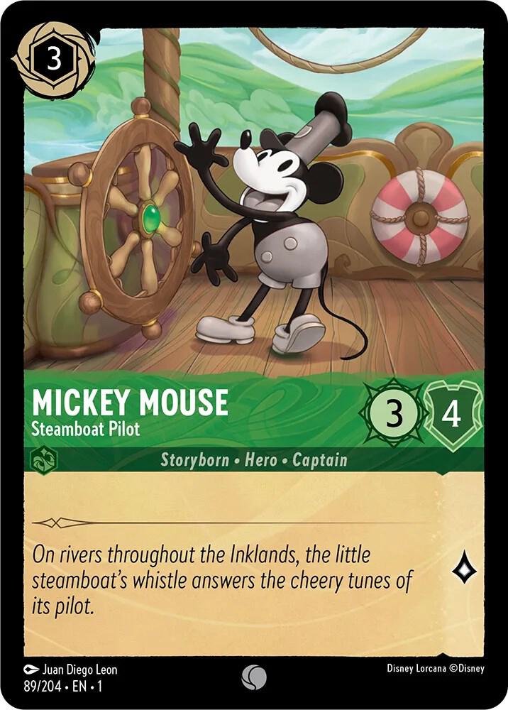 Lorcana - Mickey Mouse - Steamboat Pilot - The First Chapter (1)