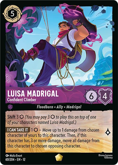 Lorcana - Luisa Madrigal - Confident Climber - Wilds Unknown (12)