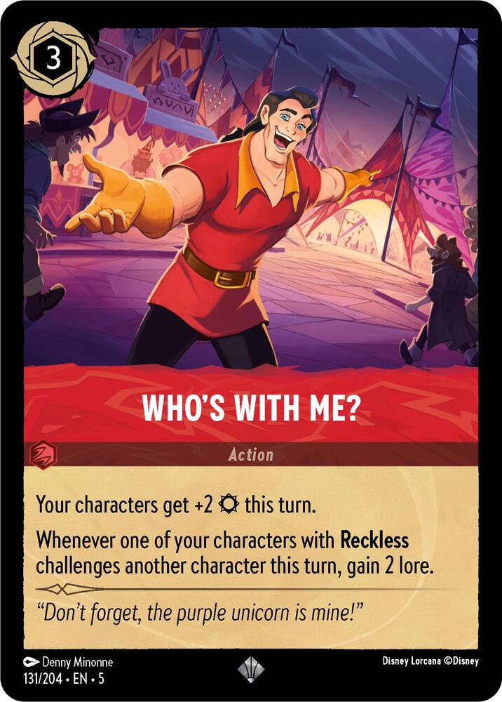 Lorcana - Who's With Me? - Shimmering Skies (5)