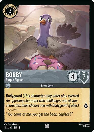 Lorcana - Bobby - Purple Pigeon - Reign of Jafar (8)