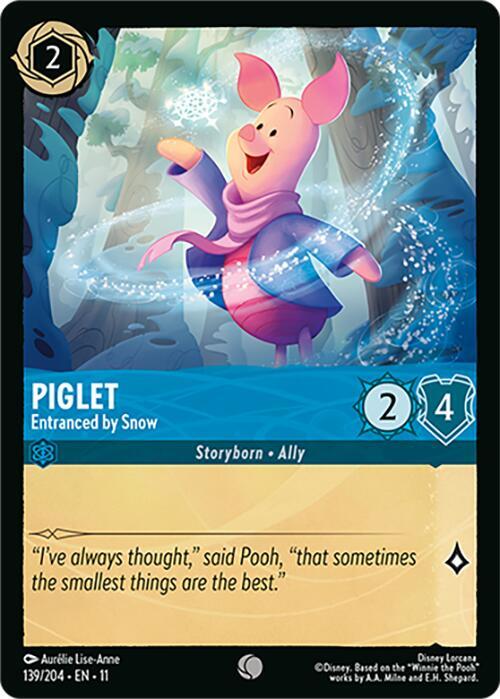 Lorcana - Piglet - Entranced by Snow - Winterspell (11)
