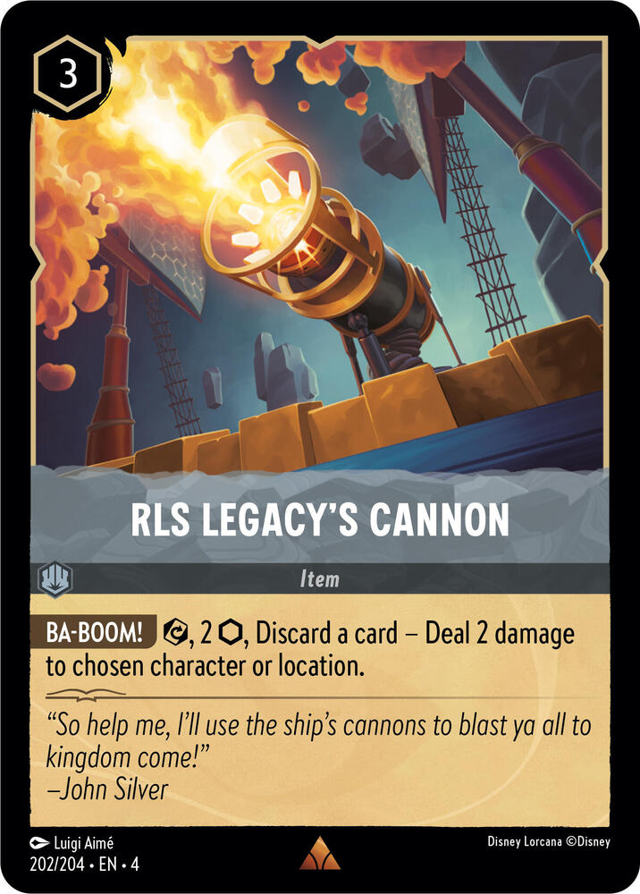 Lorcana - RLS Legacy's Cannon - Ursula's Return (4)