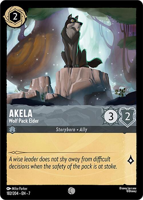 Lorcana - Akela - Wolf Pack Elder - Archazia's Island (7)